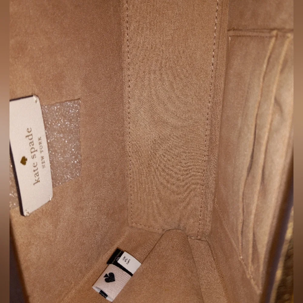 Kate Spade New York Crossbody Bag, Wrapping Party Gift Box. Parchment & Gold